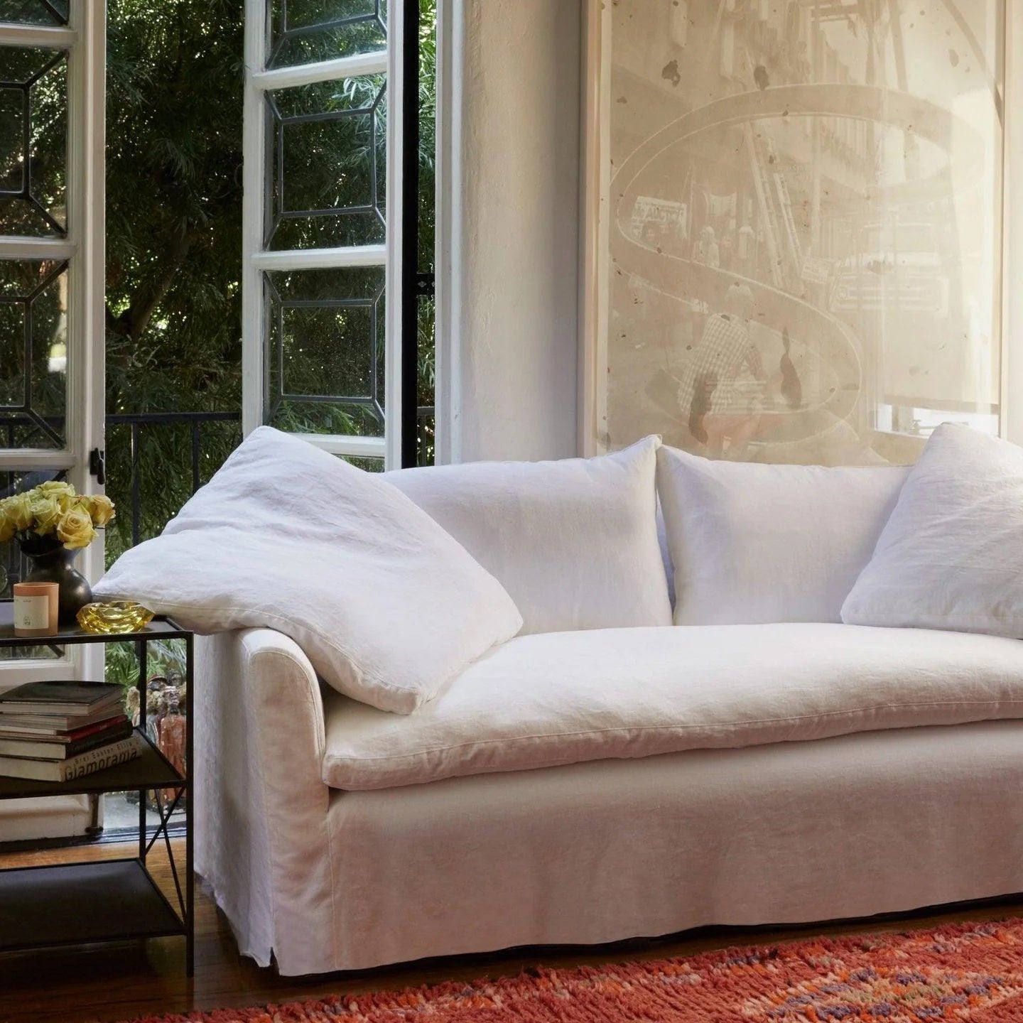 97" Donato Slipcovered Sofa