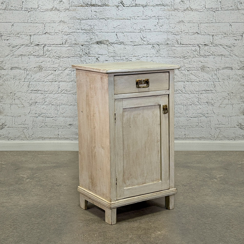Vintage  Painted Bedside
