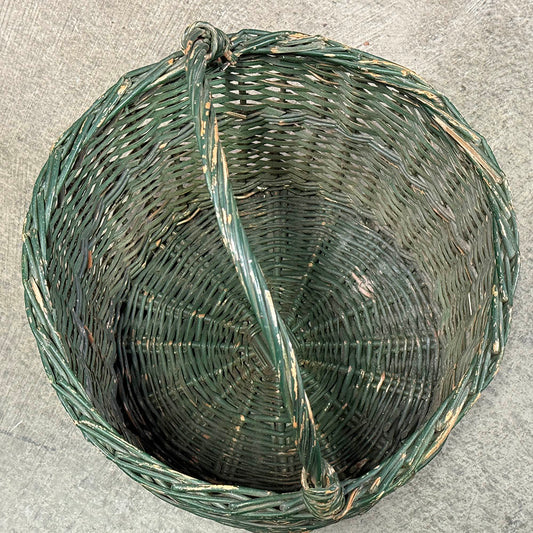 Vintage Green Basket