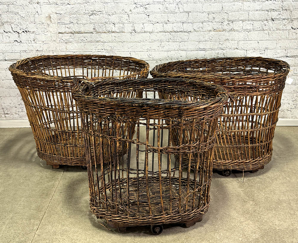 Antique Large Tannery Basket