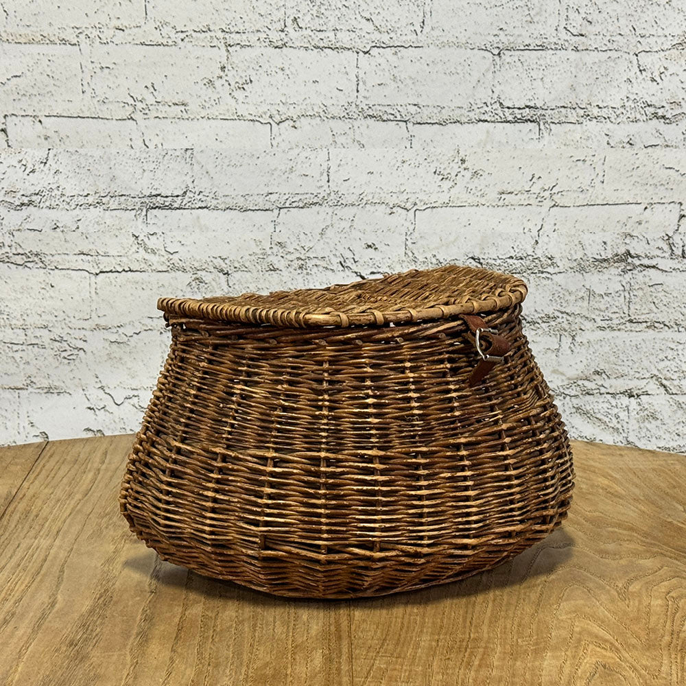 Wicker Fishing Basket c.1900