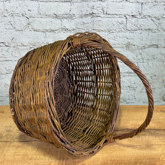Antique Basket with Handle