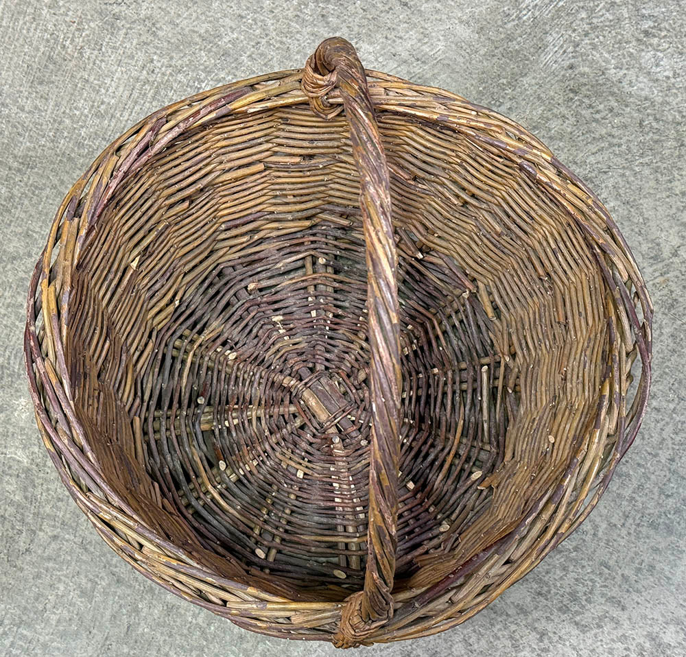 Antique Basket with Handle