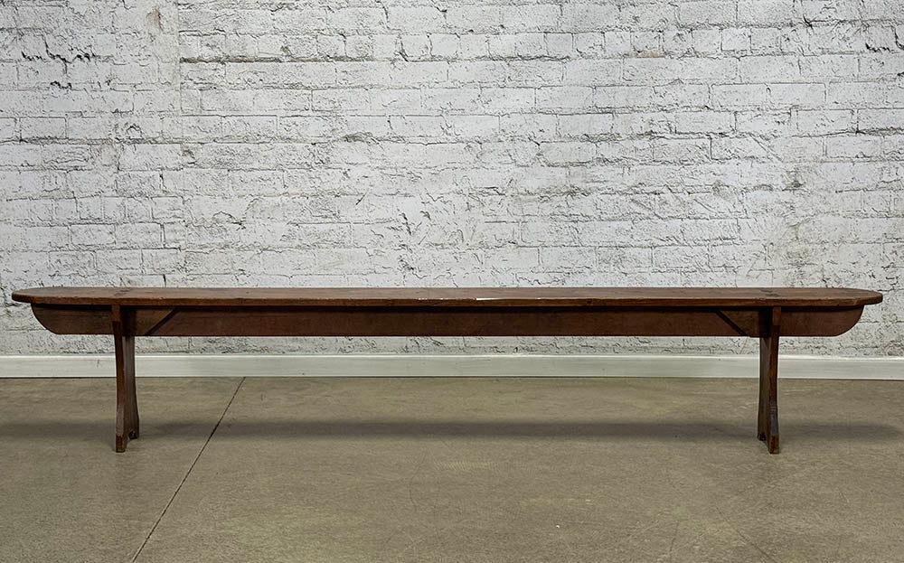 Antique English Pine Bench