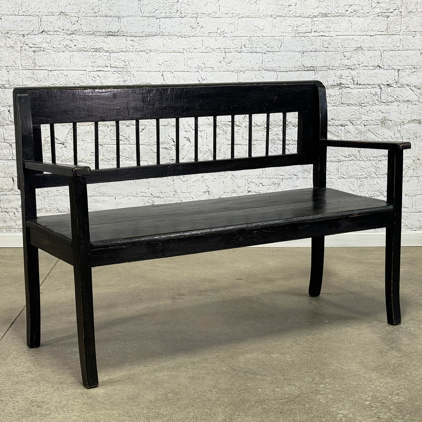 Painted Antique Bench