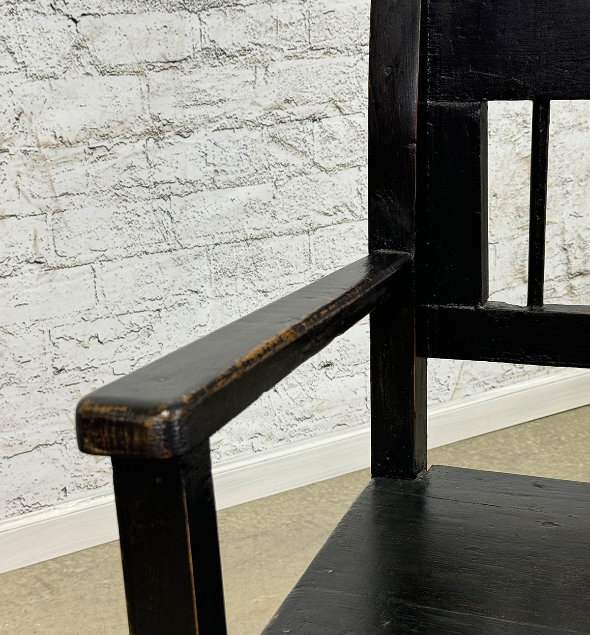 Painted Antique Bench