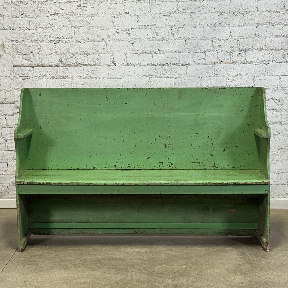 Antique English Painted Bench