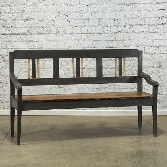 Antique Painted Bench