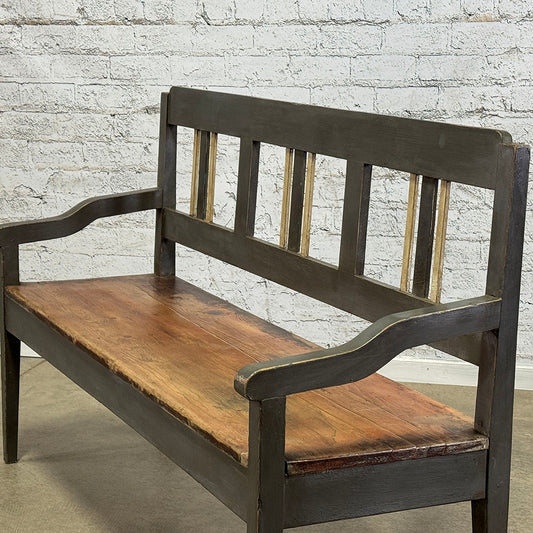 Antique Painted Bench