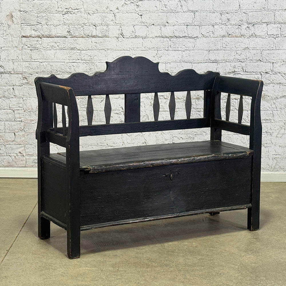 Antique Bench with Storiage