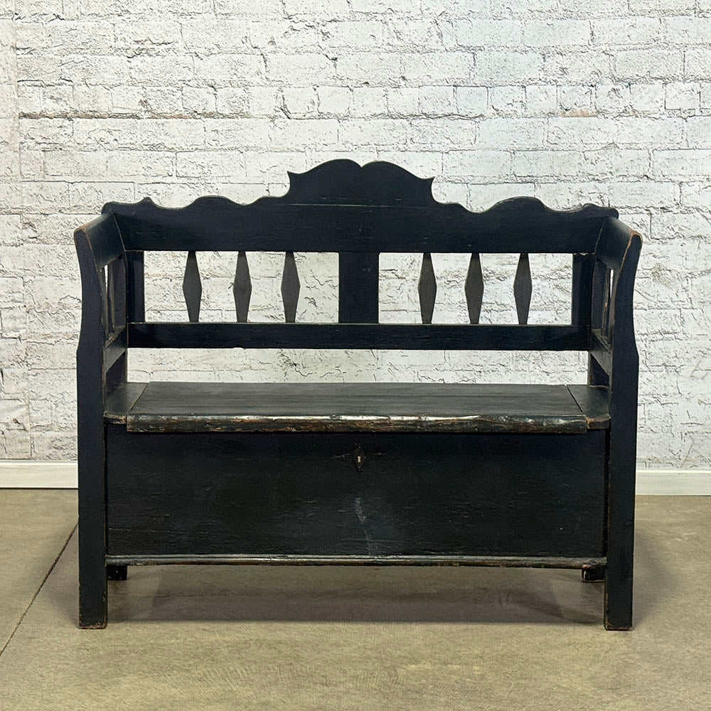 Antique Bench with Storiage