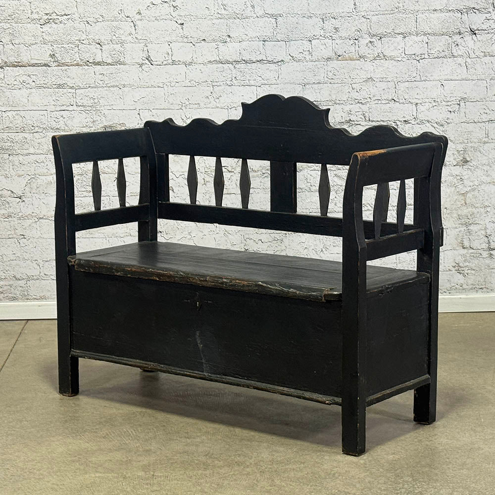 Antique Bench with Storiage