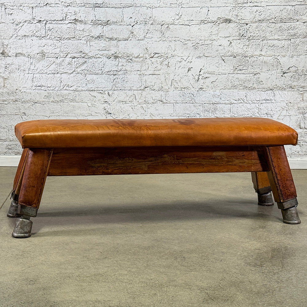 Vintage Leather Pommel Horse