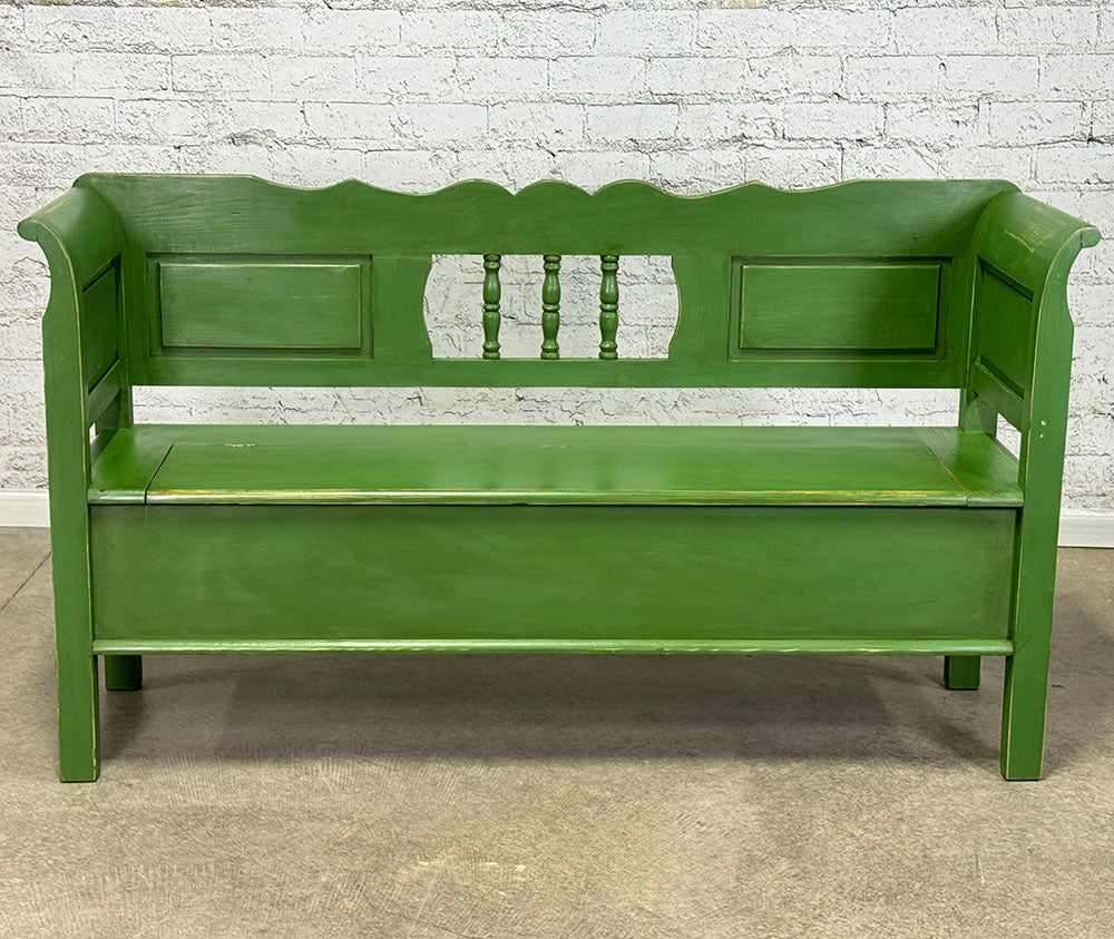 Shepherds Bench with Storage, Lg.