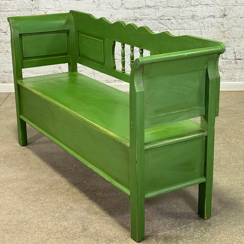 Shepherds Bench with Storage, Lg.