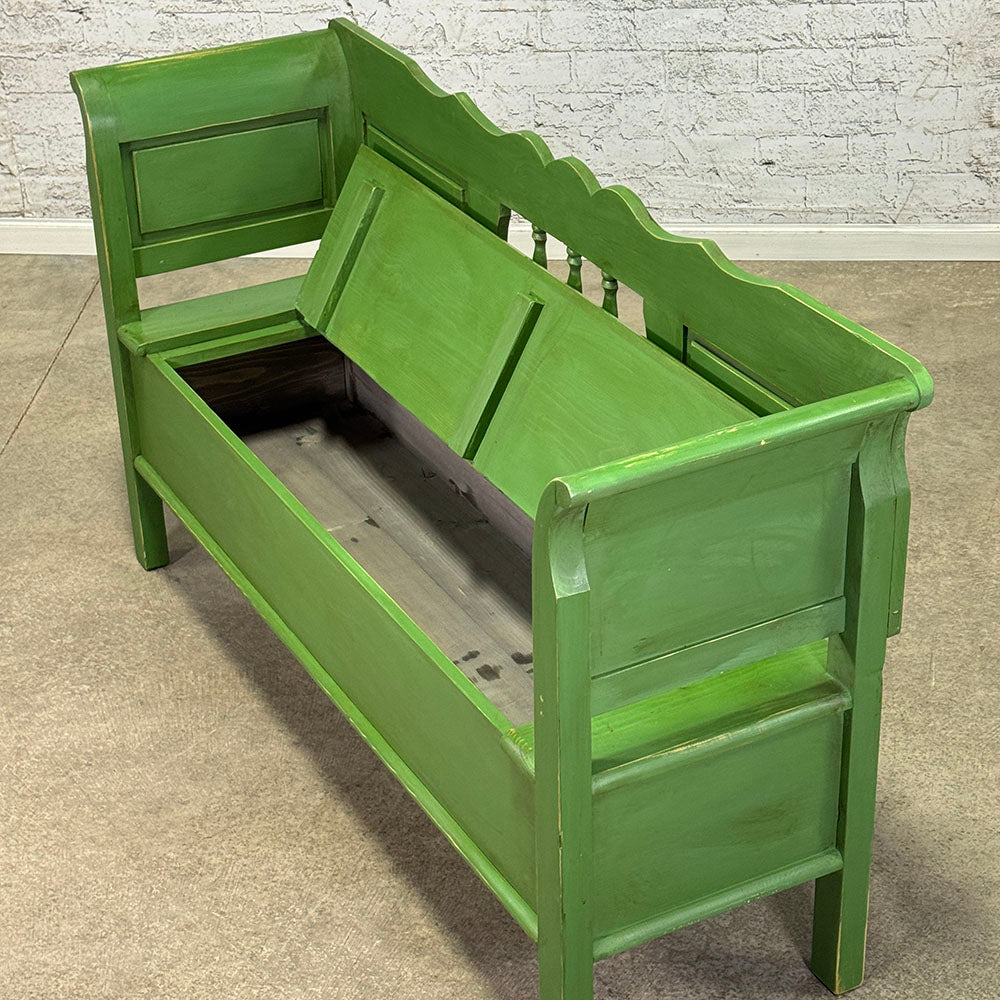 Shepherds Bench with Storage, Lg.