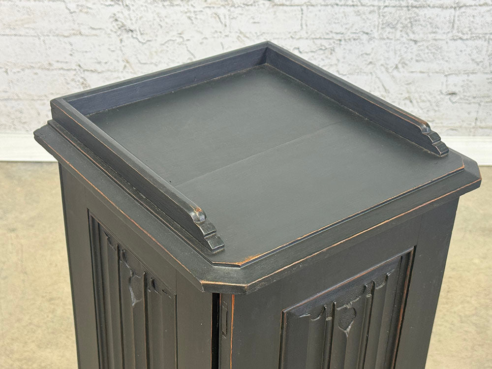 Ebonized Victorian Bedside