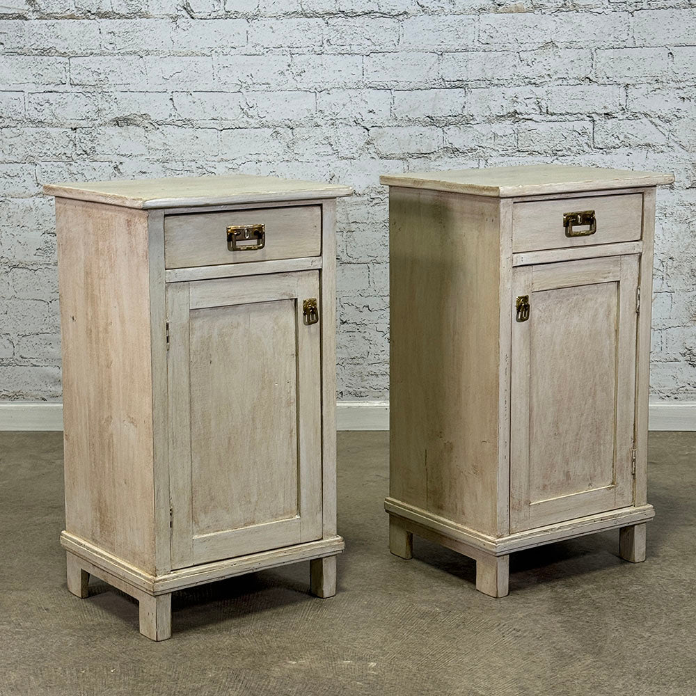 Vintage  Painted Bedside