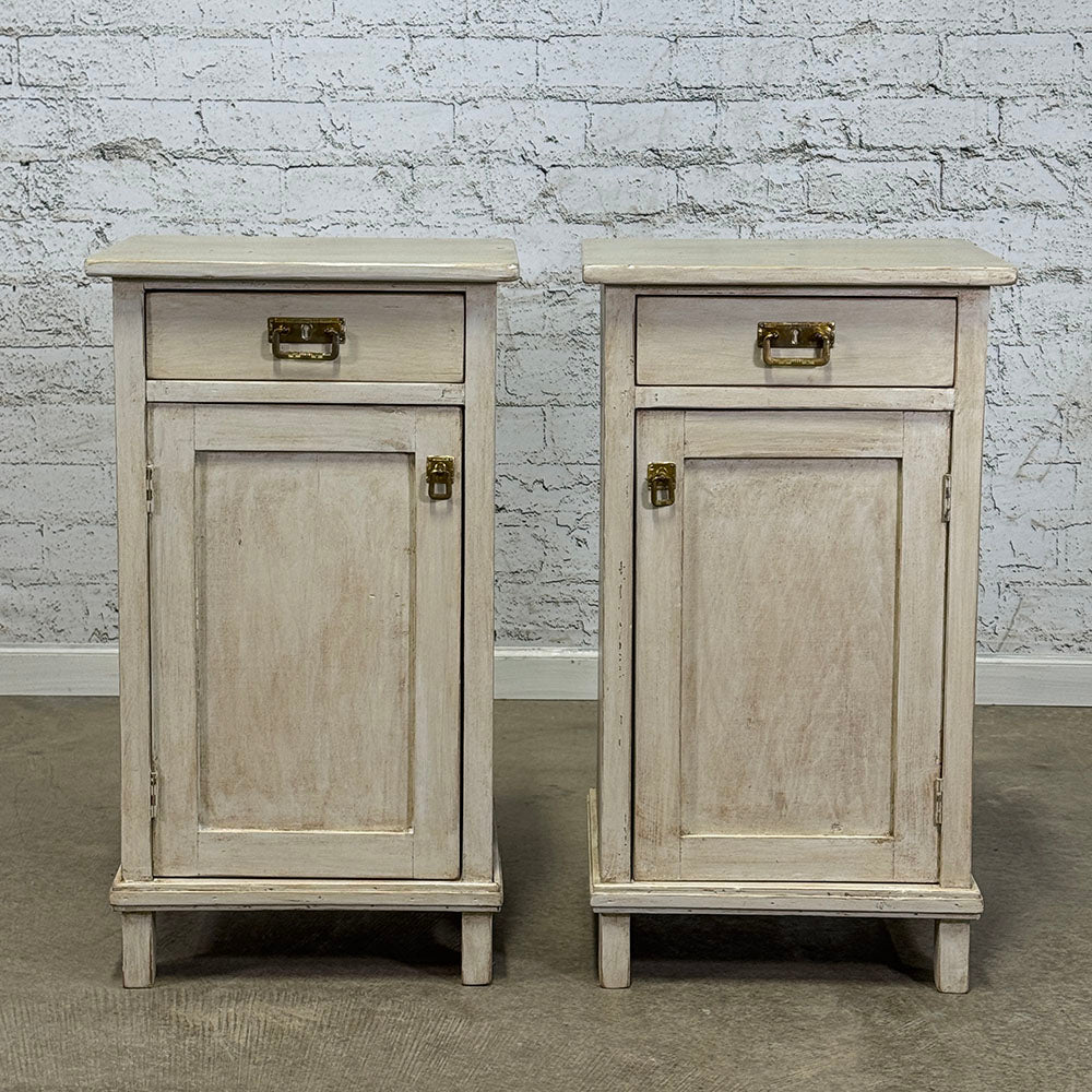 Vintage  Painted Bedside