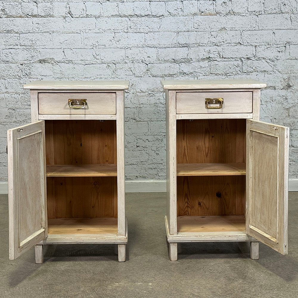 Vintage  Painted Bedside