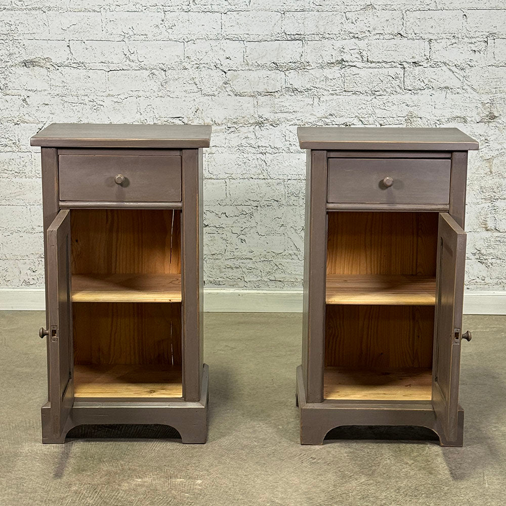 Vintage Painted Bedside