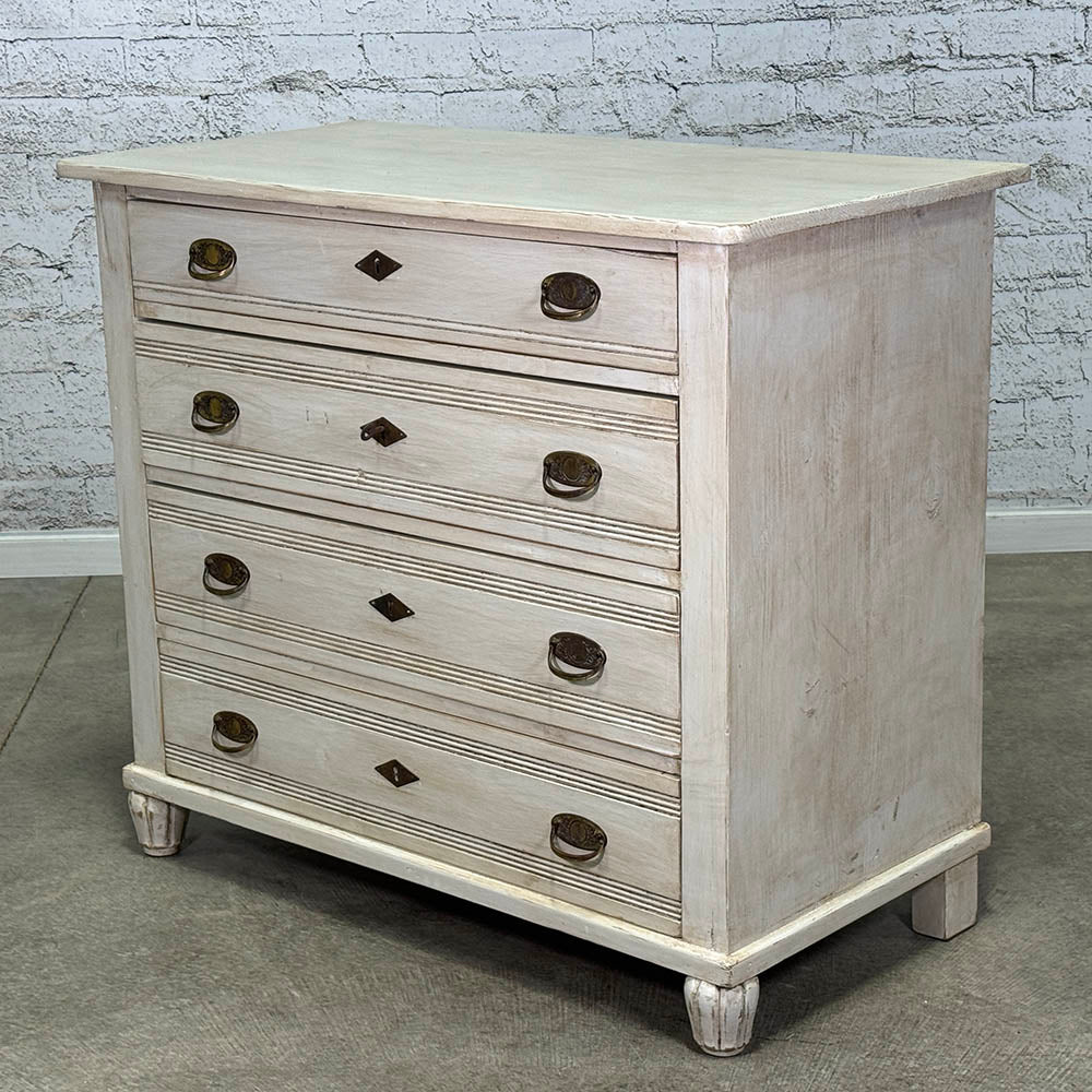 Antique European Painted Chest of Drawers c.1880