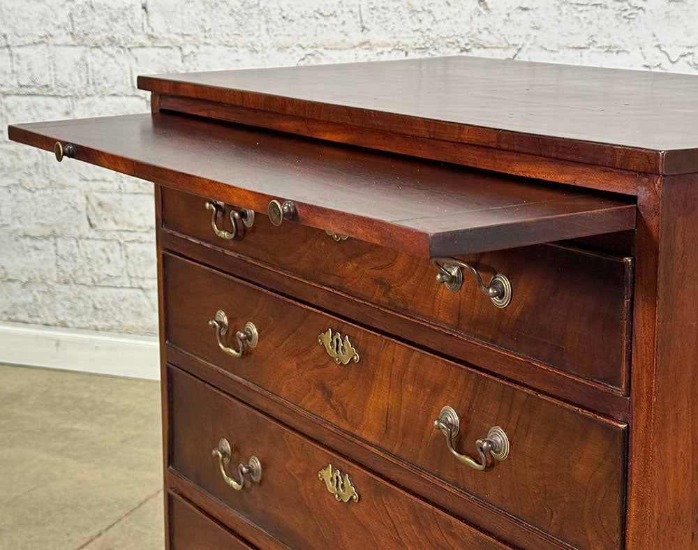 Antique English Mahogany Bachelor's Chest