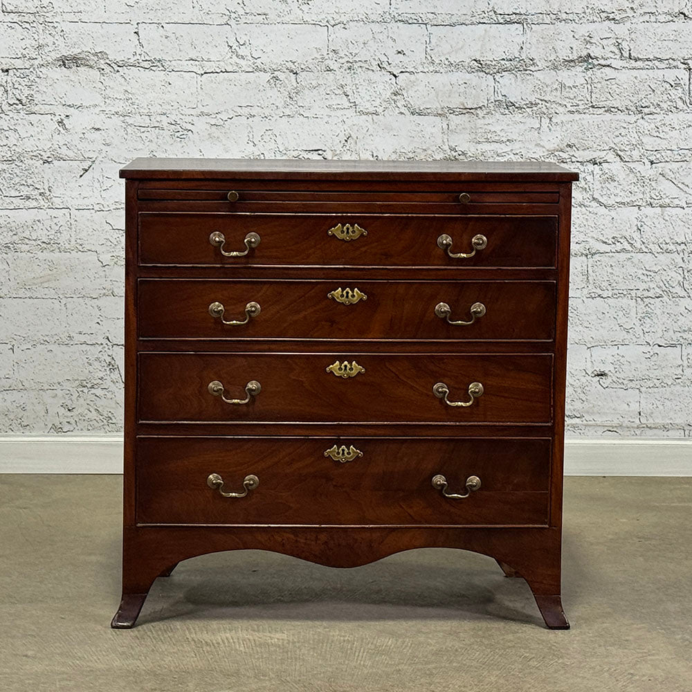 Antique English Mahogany Bachelor's Chest
