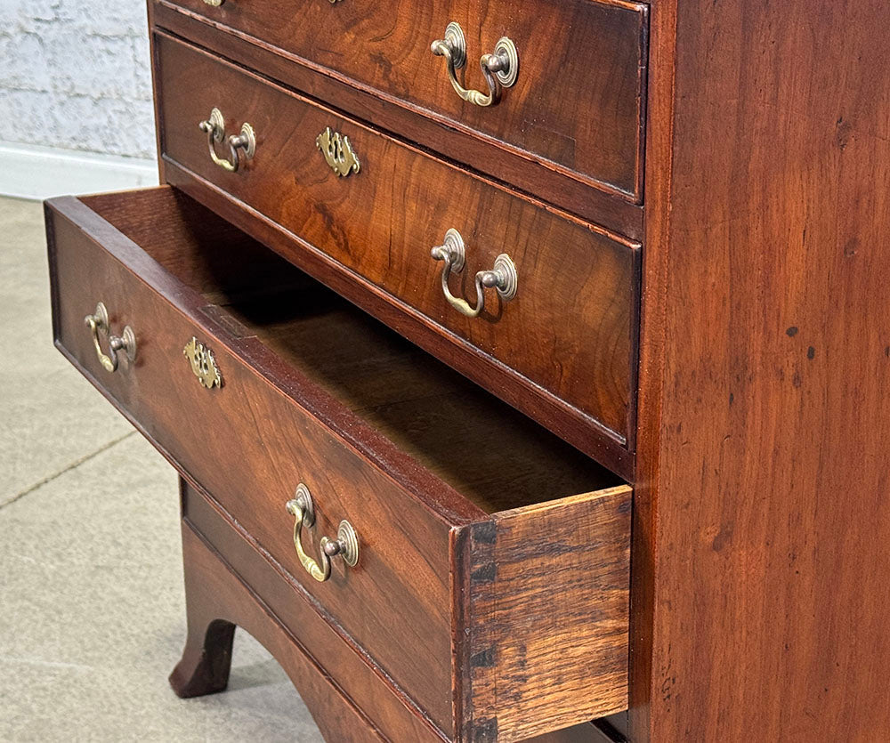 Antique English Mahogany Bachelor's Chest
