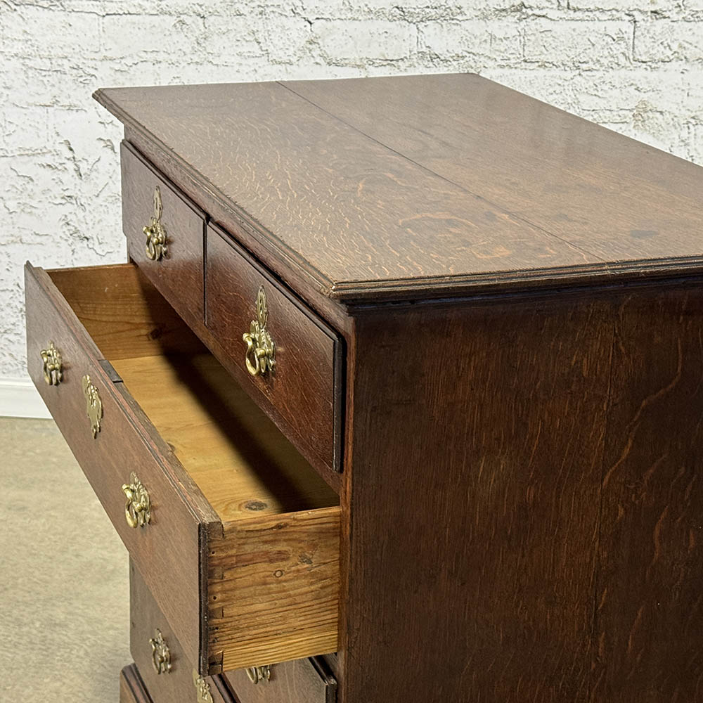 Antique English Oak Chest of Drawers