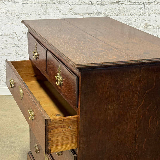 Antique English Oak Chest of Drawers