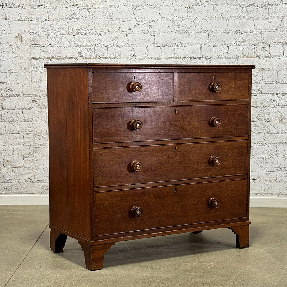 Antique English Mahogany Chest of Drawers