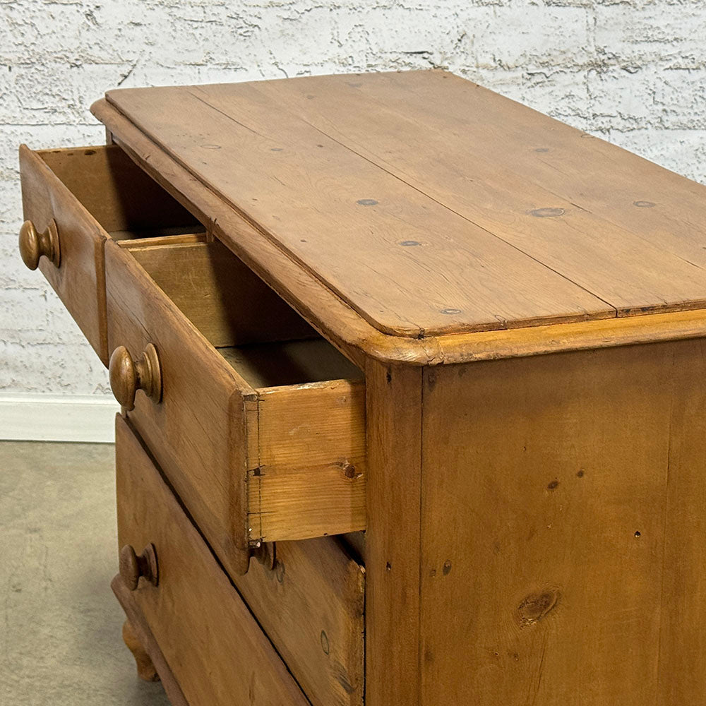 Antique English Pine Chest of Drawers