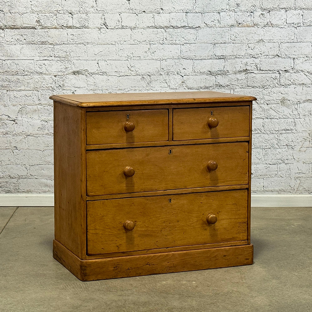 Antique English Pine Chest of Drawers