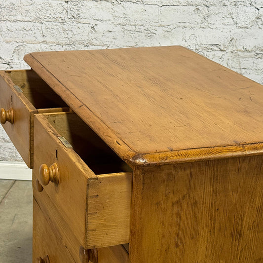 Antique English Pine Chest of Drawers