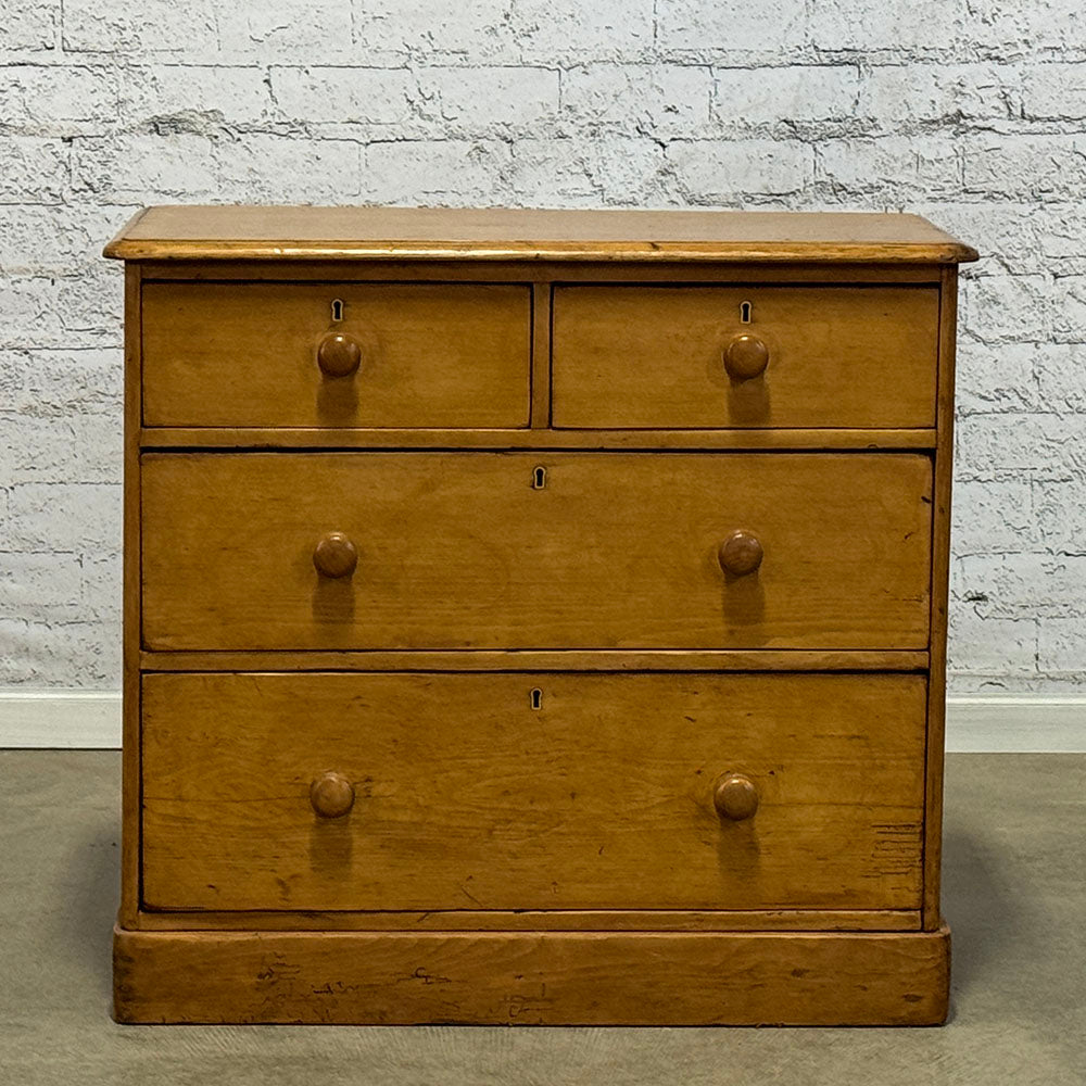 Antique English Pine Chest of Drawers