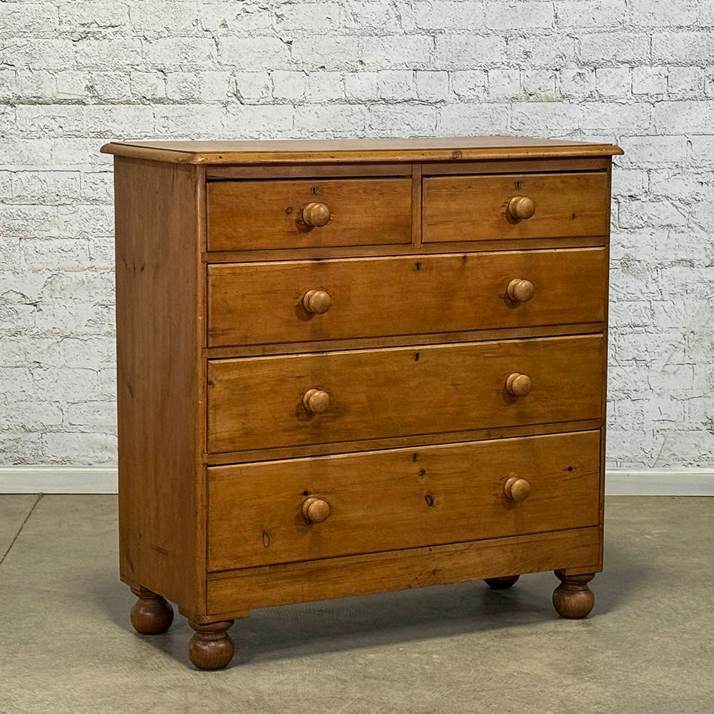 Honey Pine Chest of Drawers