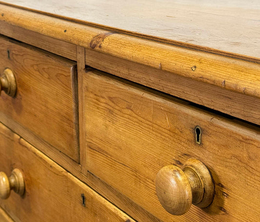 Honey Pine Chest of Drawers