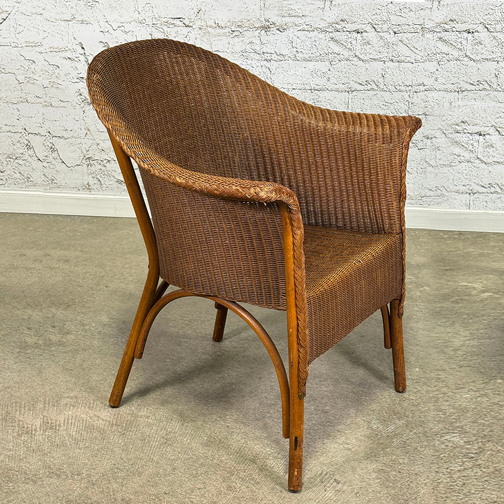 English Lloyd Loom Porch Chair c.1930