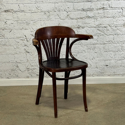 Thonet Chair with Ebonized Seat