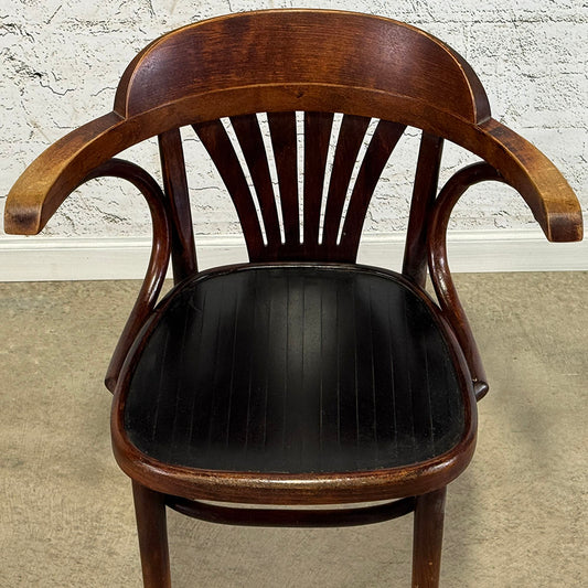 Thonet Chair with Ebonized Seat