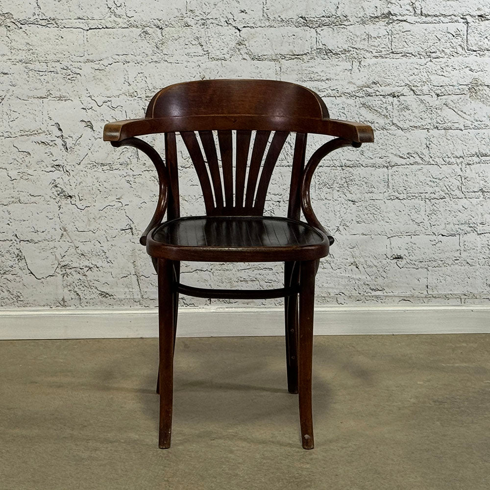 Thonet Chair with Ebonized Seat