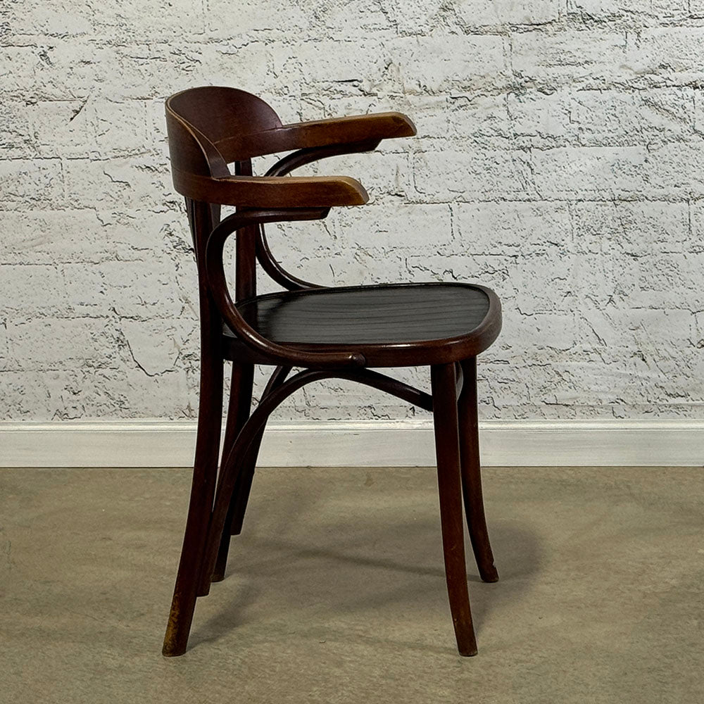 Thonet Chair with Ebonized Seat