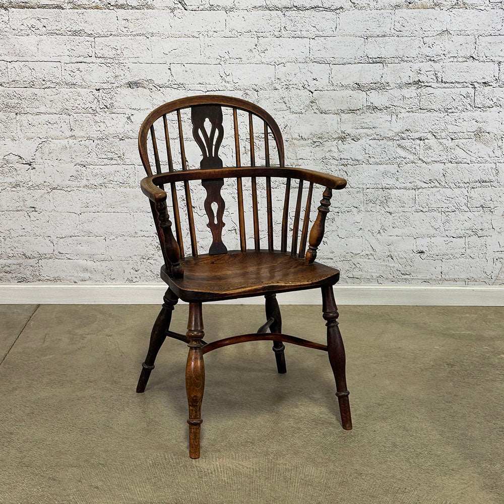 Georgian Splat-Back Arm Chair