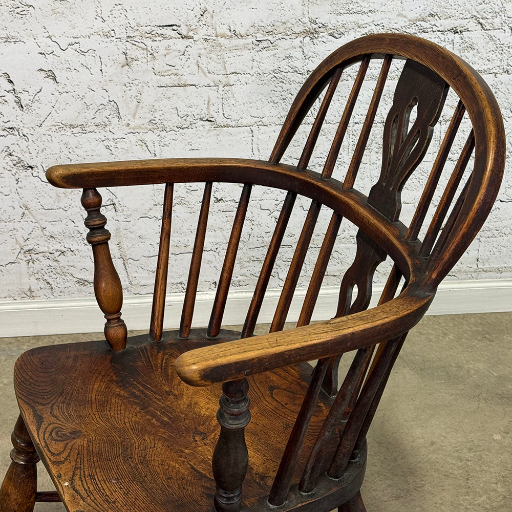Georgian Splat-Back Arm Chair