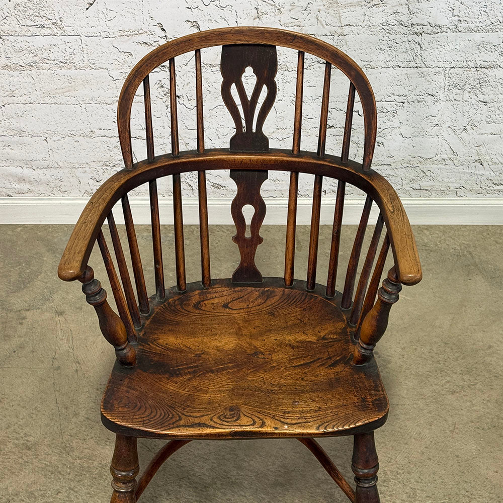 Georgian Splat-Back Arm Chair