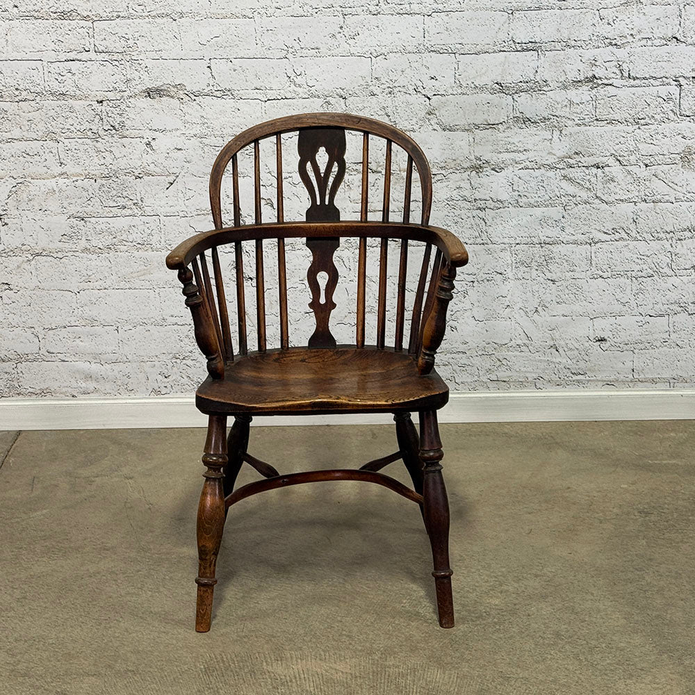 Georgian Splat-Back Arm Chair