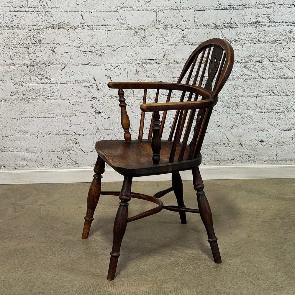 Georgian Splat-Back Arm Chair