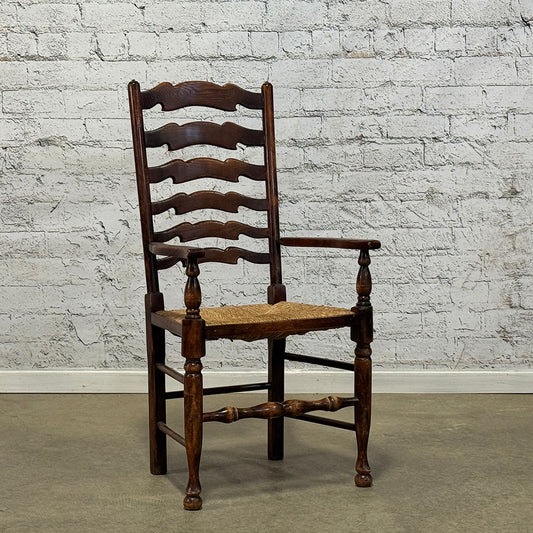 Vintage Ladderback Arm Chair
