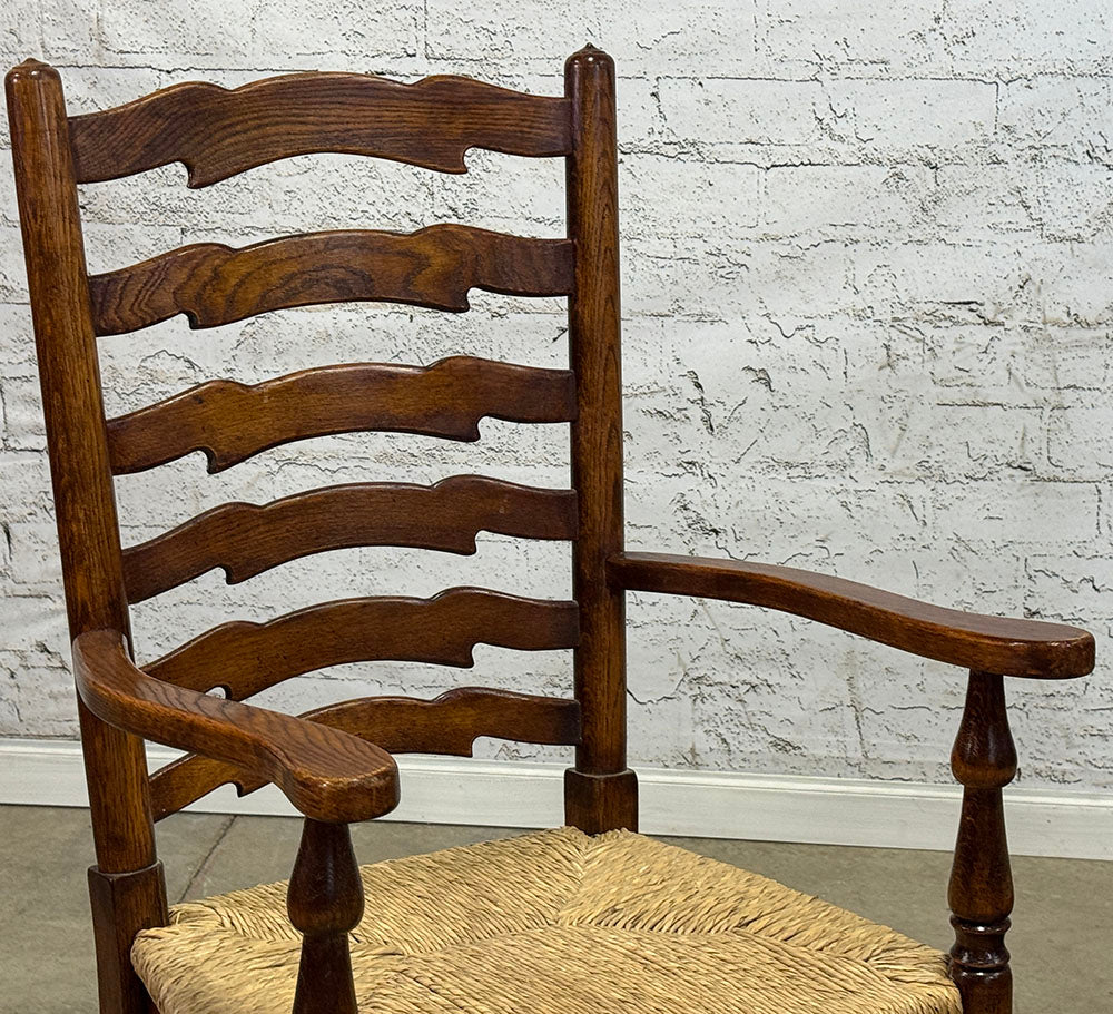 Set of Eight Vintage Wavyline Chairs